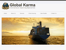 Tablet Screenshot of globalkarma.com.au